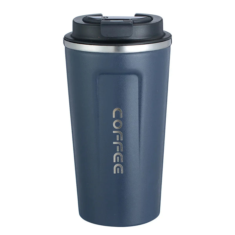 Caneca térmica de café de aço inoxidável, 380/510ml, display de temperatura, copo térmico, garrafa de água isolada